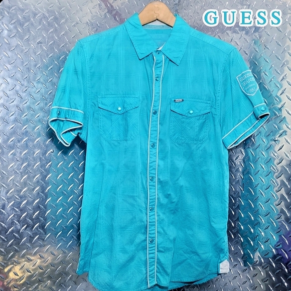 Guess casual button up shirt - Picture 1 of 4